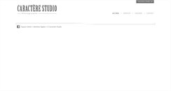 Desktop Screenshot of caracterestudio.com